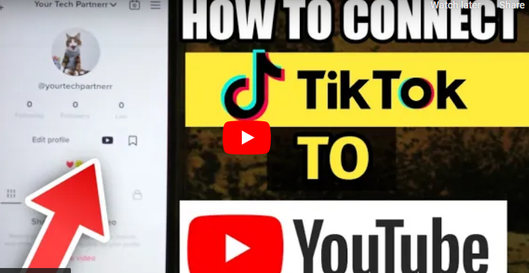 TikTok: How to Connect Your YouTube Account to Your Profile 2022 Right Now